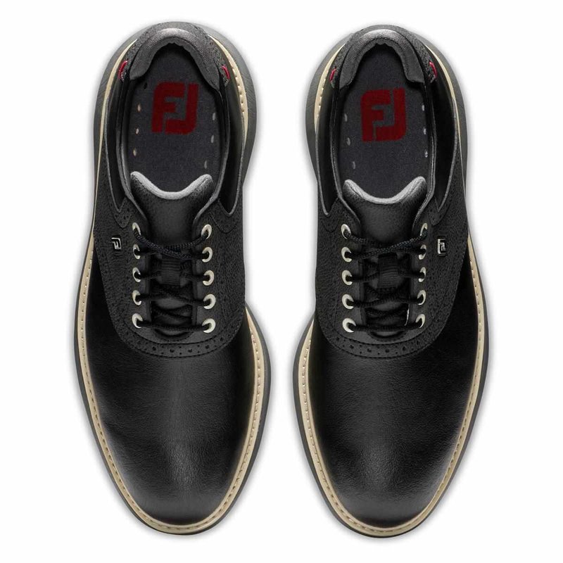 FootJoy Traditions Herren Golfschuhe, schwarz