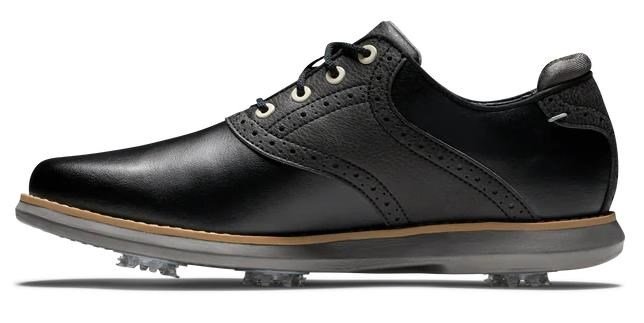 FootJoy Traditions Damen Golfschuhe, schwarz