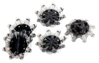 SoftSpikes Pulsar Fast Twist FJ Golfspikes, schwarz/grau (18 Stück)