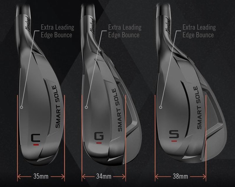 Cleveland Smart Sole 4 Wedge, Stahl