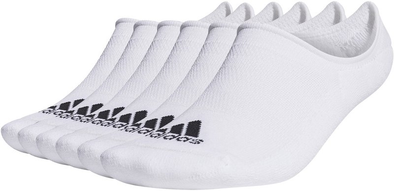 Adidas Low-Cut Herren Socken, 6Paar, weiss
