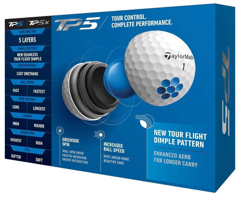 TaylorMade TP5 Golfbälle