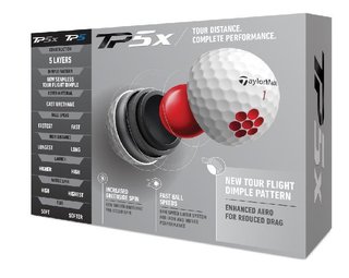 TaylorMade TP5x Golfbälle
