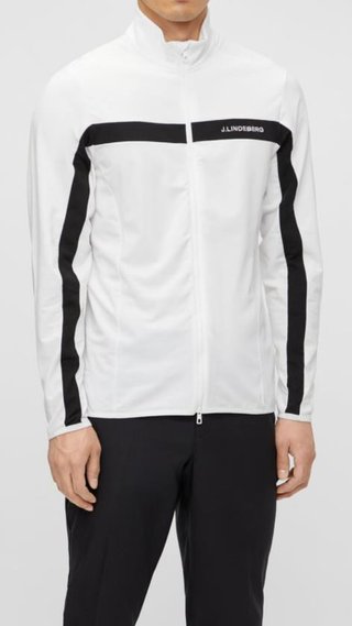 J.Lindeberg Jarvis Herren Sweatshirt, weiss