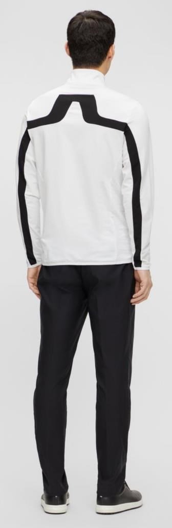 J.Lindeberg Jarvis Herren Sweatshirt, weiss