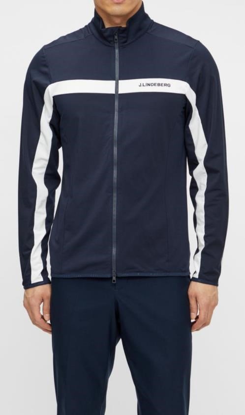 J.Lindeberg Jarvis Herren Sweatshirt, dunkelblau