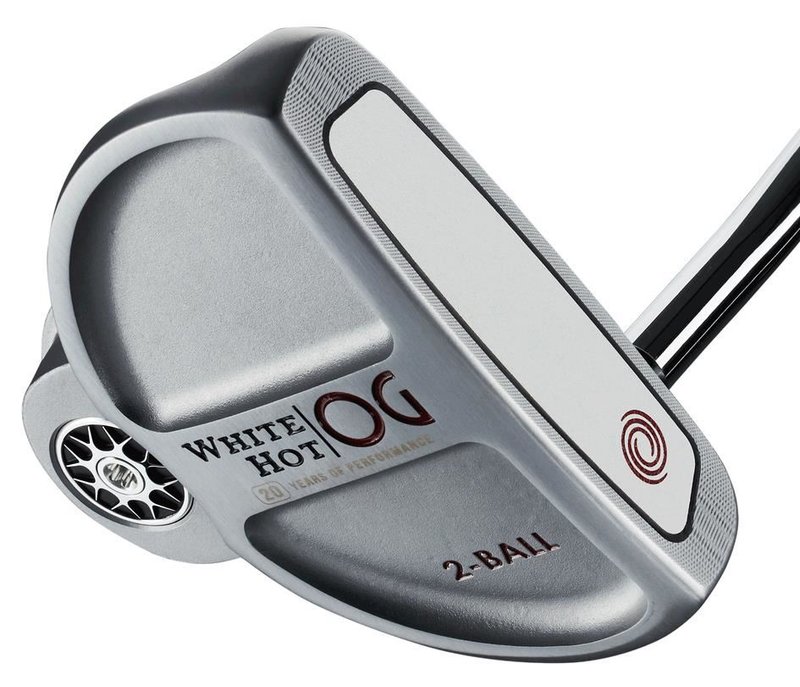 Odyssey White Hot OG 2-Ball Putter, Stahl