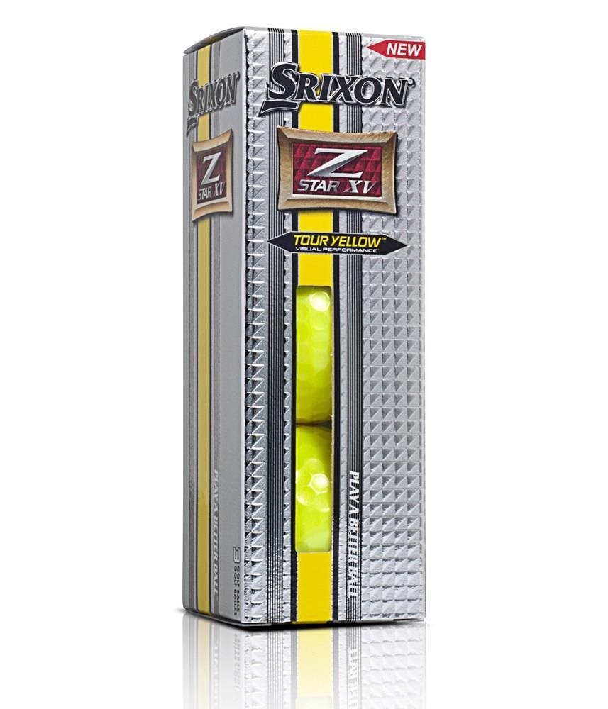 Srixon Z-STAR XV Golfbälle - gelb