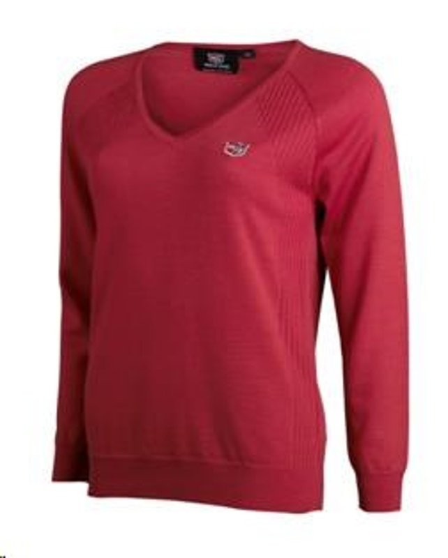Wilson Authentic Damen Sweater, rot