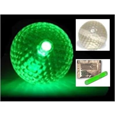 Golfball für Leuchtstäbchen