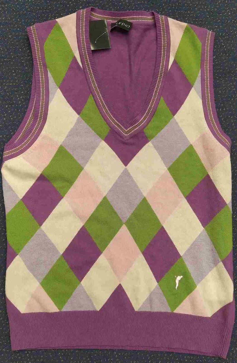 Golfino Argyle Slipover Damen Weste