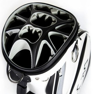 JuCad Pro Cartbag, schwarz/silber