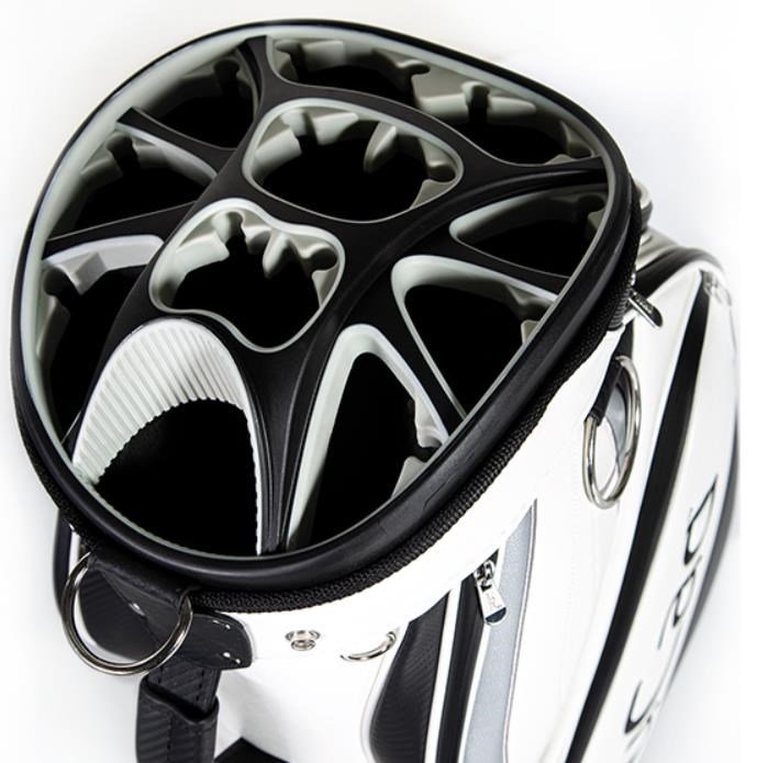 JuCad Pro Cartbag, schwarz/silber