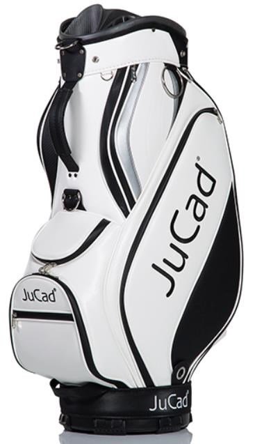 JuCad Pro Cartbag, weiss/schwarz