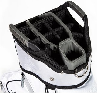 JuCad Captain Dry Cartbag, weiss/grau
