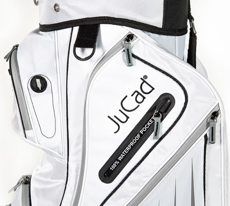 JuCad Captain Dry Cartbag, weiss/grau