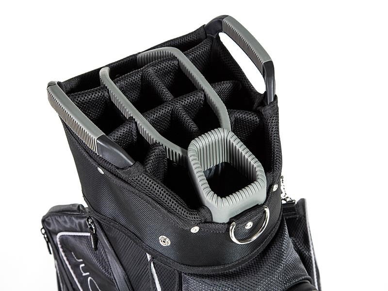 JuCad Captain Dry Cartbag, weiss/grau
