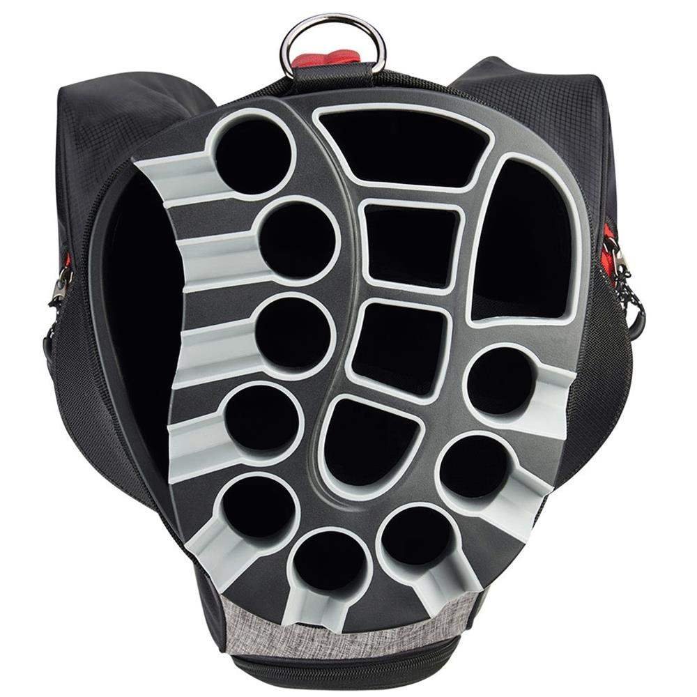 Wilson Staff I-Lock Rain Cartbag, schwarz/rot