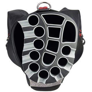 Wilson Staff I-Lock Rain Cartbag, schwarz/rot