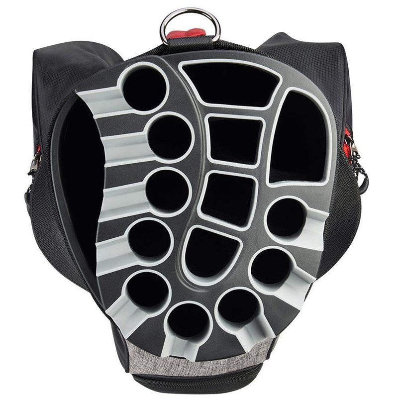 Wilson Staff I-Lock Rain Cartbag, schwarz/rot