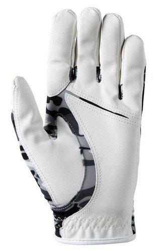 Wilson Staff Fit All Kinder Golfhandschuh, weiss/schwarz camo