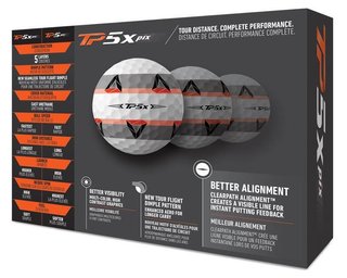 TaylorMade TP5x pix Golfbälle