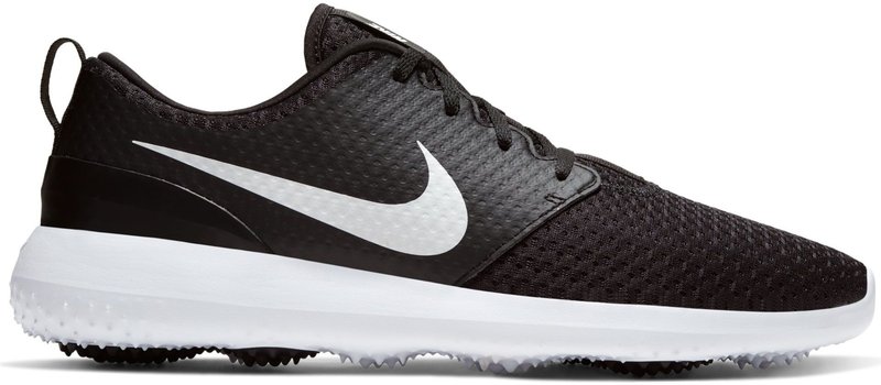 Nike Roshe G Herren Golfschuhe, schwarz/metallisch weiss
