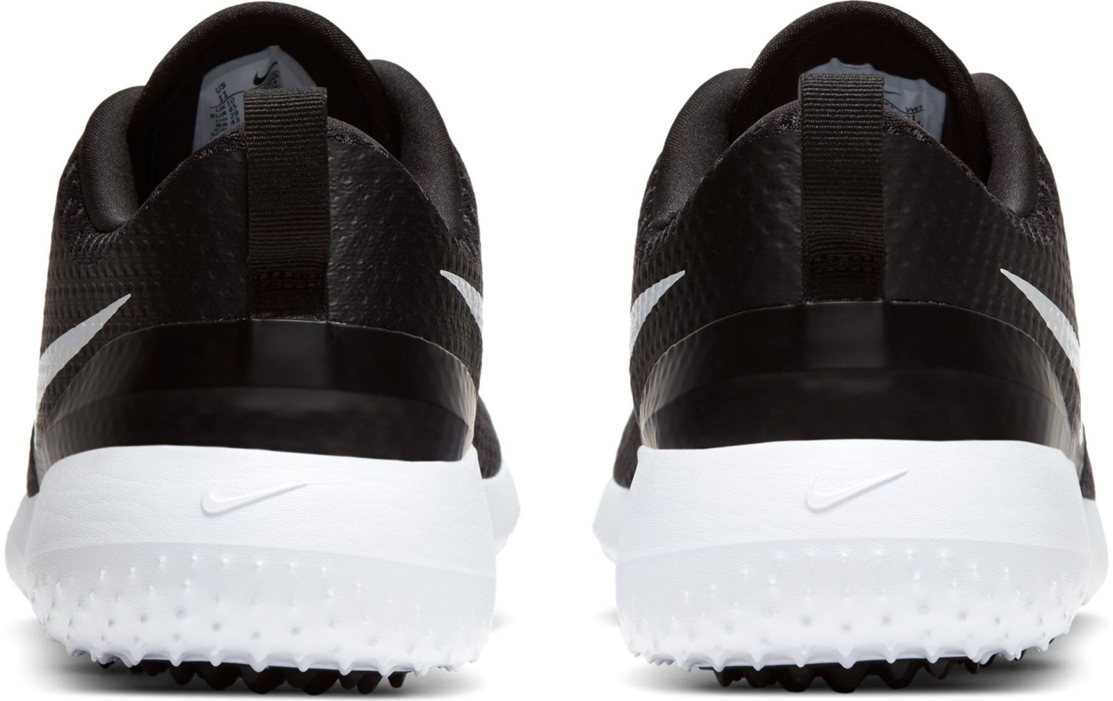 Nike Roshe G Herren Golfschuhe, schwarz/metallisch weiss