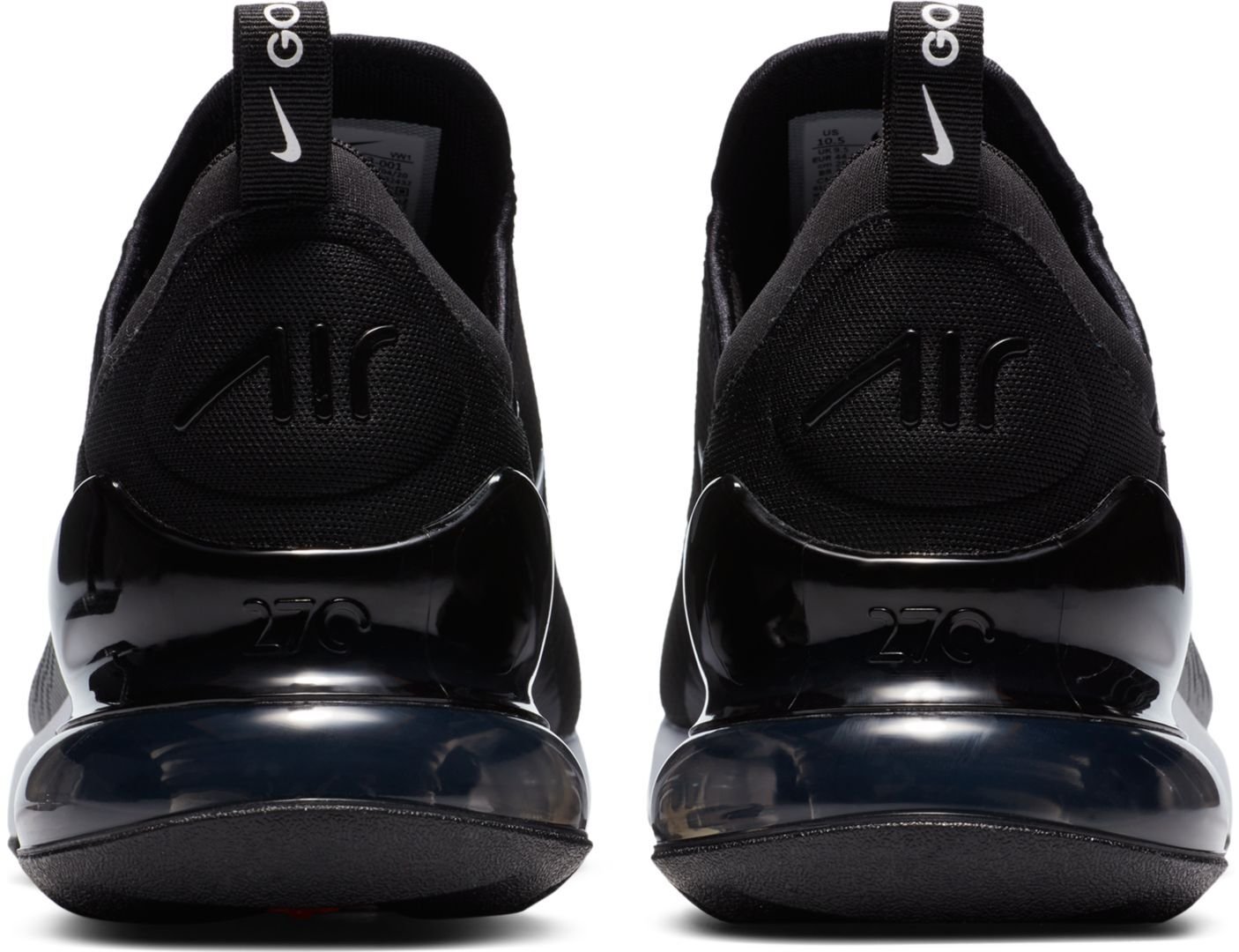 Nike Air Max 270 G Unisex Golfschuhe, schwarz