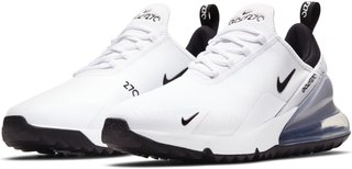 Nike Air Max 270 G Unisex Golfschuhe, weiss/schwarz