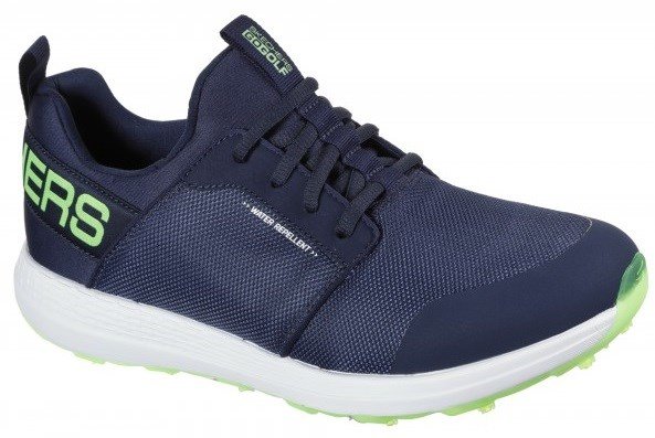 Skechers Go Golf Max Sport  Herren Golfschuhe, dunkelblau/lime