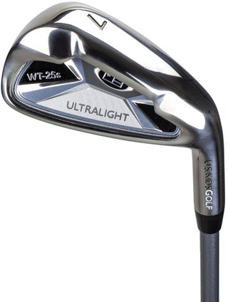 2022 U.S. Kids Golf UL45 (114 cm) WT25-s 4-Club Junior Golfset, grau/blau