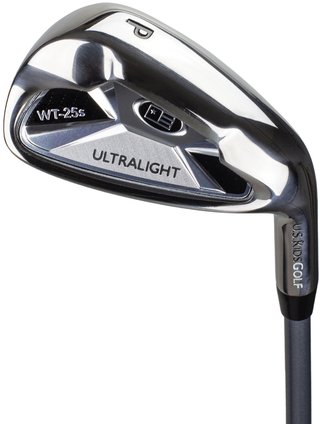 2022 U.S. Kids Golf UL45 (114 cm) WT25-s 4-Club Junior Golfset, grau/blau