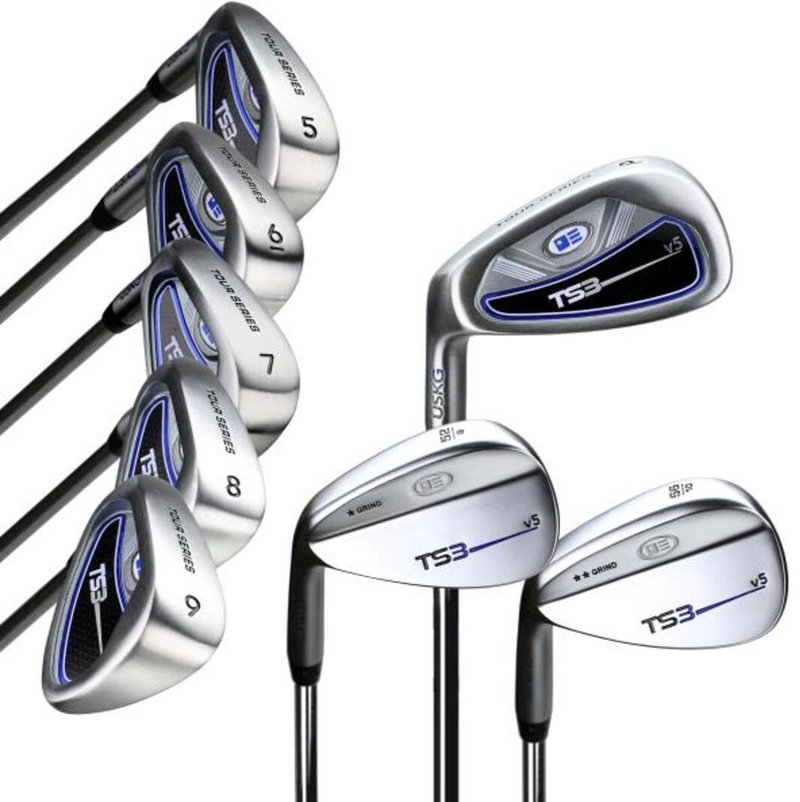 U.S. Kids Golf TS3-66 (167+ cm) v5 8-Club Junior Golfset, Stahl