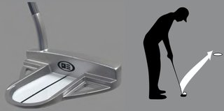 U.S. Kids Golf TS3-66 (167+cm) AIM 3 Junior Putter 33"