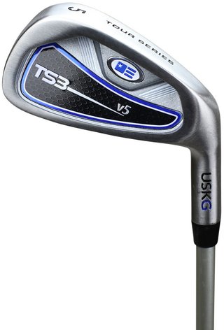 U.S. Kids Golf TS3-63 (160 cm) v5 8-Club Eisen Junior Golfset, Graphit