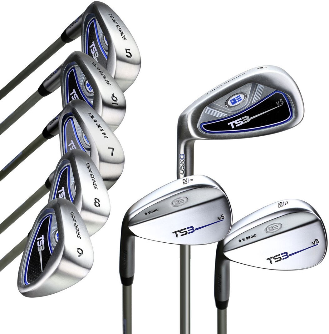 U.S. Kids Golf TS3-63 (160 cm) v5 8-Club Eisen Junior Golfset, Graphit