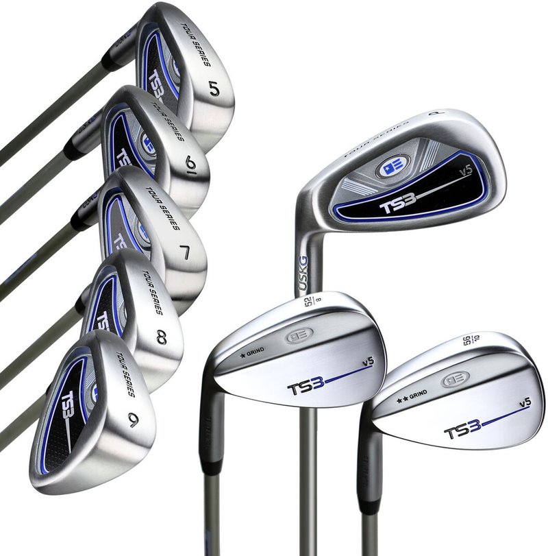 U.S. Kids Golf TS3-63 (160 cm) v5 8-Club Eisen Junior Golfset, Graphit