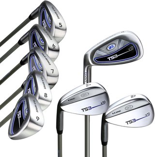 U.S. Kids Golf TS3-57 (145cm) v10 8-Club Eisen Junior Golfset, Graphit