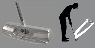 U.S. Kids Golf TS3-57 (145cm) AIM 2 Junior Putter 29"