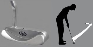 U.S. Kids Golf TS3-54 (137 cm) AIM 1 Junior Putter 27.5"