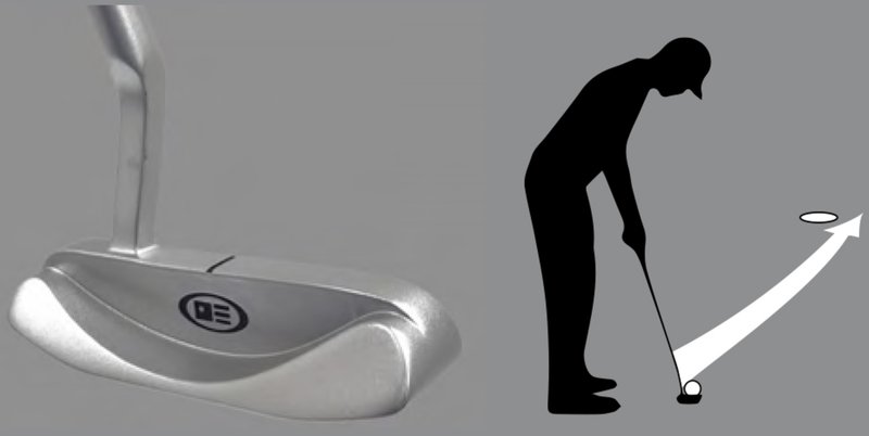 U.S. Kids Golf TS3-54 (137 cm) AIM 1 Junior Putter 27.5"