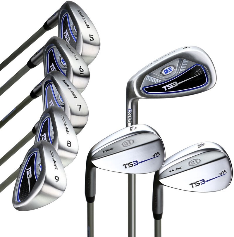U.S. Kids Golf TS3-51 (130 cm) v15 8-Club Junior Golfset, Graphit