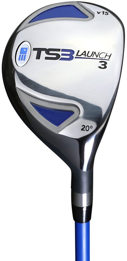 U.S. Kids Golf TS3-51 (130 cm) v15 10-Club Junior Golfset, blau/weiss/orange