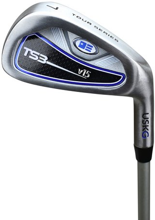 U.S. Kids Golf TS3-51 (130 cm) v15 10-Club Junior Golfset, blau/weiss/orange