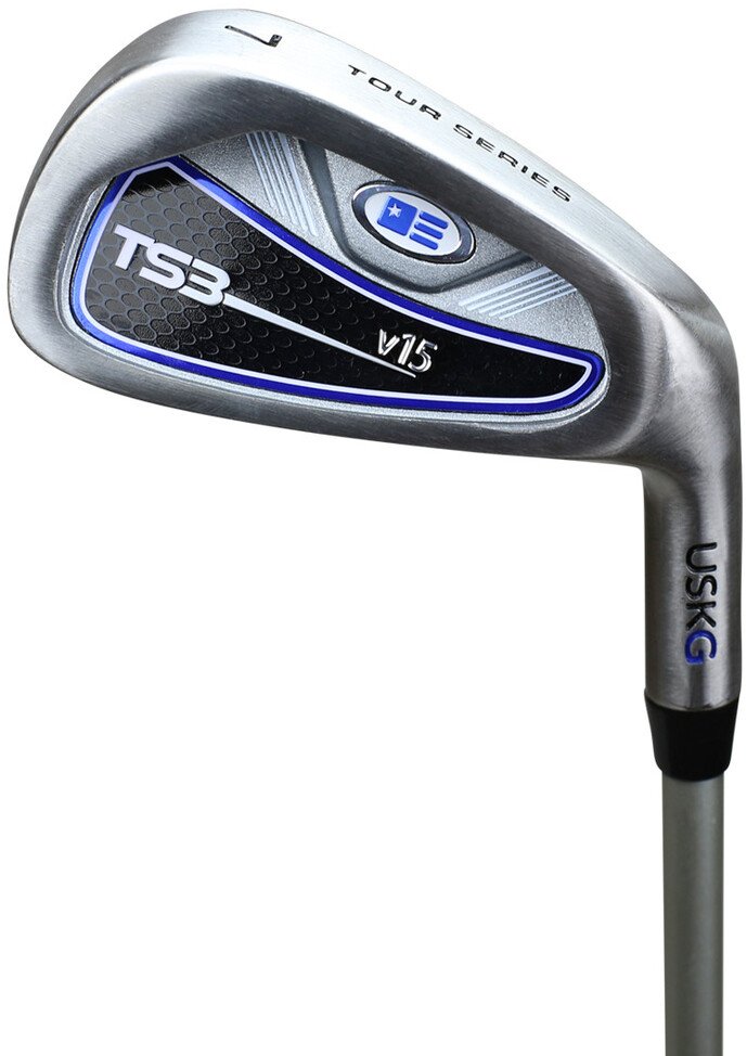U.S. Kids Golf TS3-51 (130 cm) v15 10-Club Junior Golfset, blau/weiss/orange