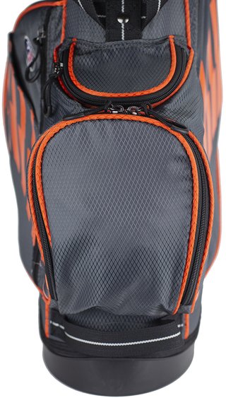 2022 U.S. Kids Golf UL51 (130 cm) WT20-s Junior Standbag, grau/orange