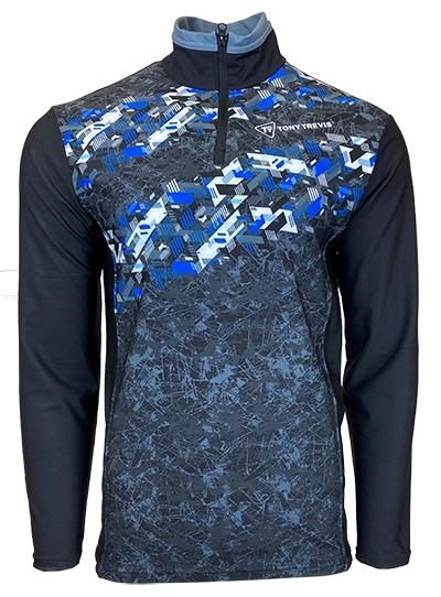 Tony Trevis Herren Sweatshirt, schwarz