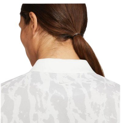 Nike Bark Slim Herren Poloshirt, weiss