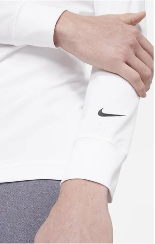 Nike Dri-Fit UV Vapor Herren Thermo Shirt, weiss